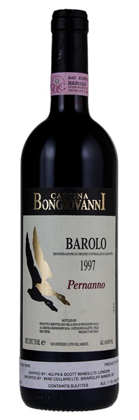 1997 Cascina Bongiovanni Barolo Pernanno, 750ml
