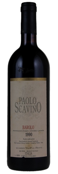 1990 Paolo Scavino Barolo, 750ml