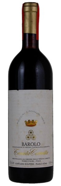 1985 Carretta Barolo Cannubi, 750ml