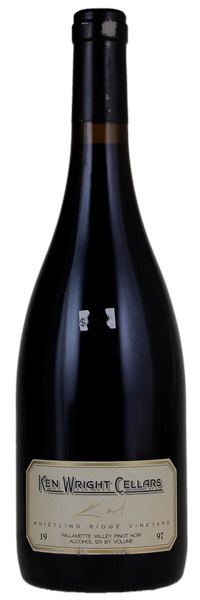 1997 Ken Wright Whistling Ridge Vineyard Pinot Noir, 750ml