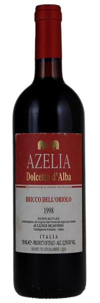 1998 Azelia Dolcetto d'Alba Bricco dell'Oriolo, 750ml
