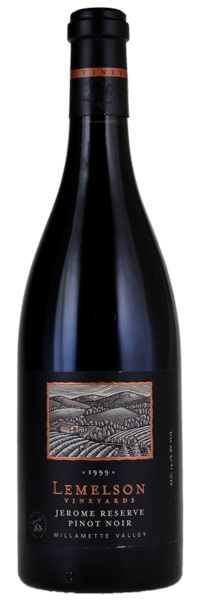 1999 Lemelson Vineyards Jerome Reserve Pinot Noir, 750ml