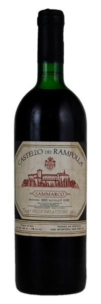 1980 Castello dei Rampolla Sammarco, 750ml
