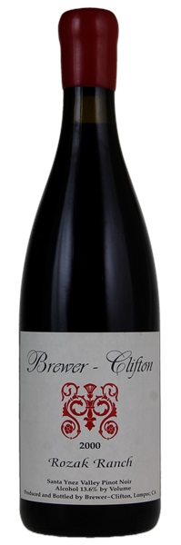 2000 Brewer-Clifton Rozak Ranch Pinot Noir, 750ml