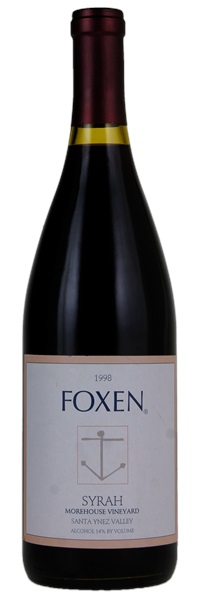 1998 Foxen Morehouse Vineyard Syrah, 750ml
