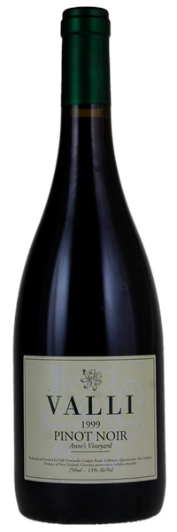 1999 Valli Anne's Vineyard Pinot Noir, 750ml