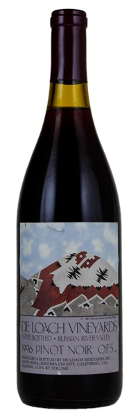 1996 De Loach Vineyards OFS Pinot Noir, 750ml