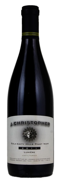 2011 J. Christopher Wines Lumiere Pinot Noir, 750ml