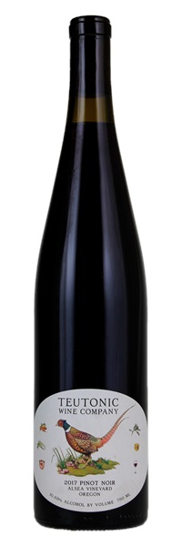 2017 Teutonic Wine Company Alsea Vineyard  Pinot Noir, 750ml