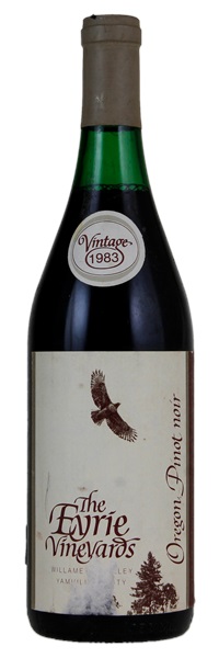1983 The Eyrie Vineyards Willamette Valley Pinot Noir, 750ml