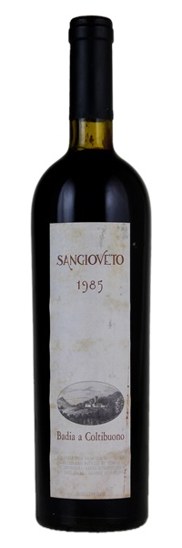 1985 Badia a Coltibuono Sangioveto, 750ml