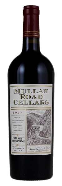 2017 Mullan Road Cellars Cabernet Sauvignon, 750ml
