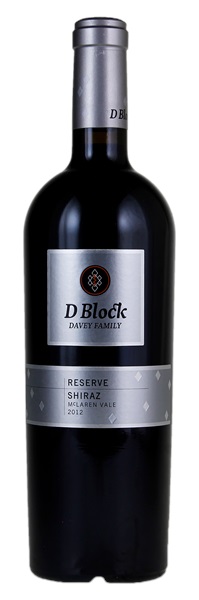 2012 Davey Family Wines D Block Shiraz, 750ml