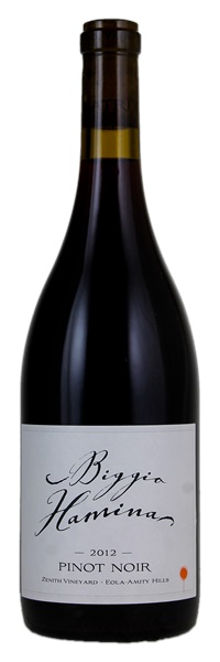 2012 Biggio Hamina Zenith Vineyard Pinot Noir, 750ml