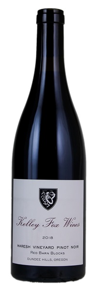 2018 Kelley Fox Wines Maresh Vineyard Red Barn Blocks Pinot Noir, 750ml