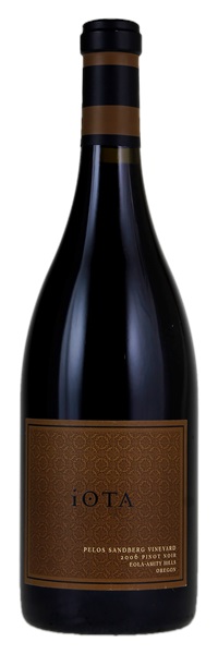 2006 Iota Cellars Pelos Sandberg Vineyard Eola-Amity Hills Pinot Noir, 750ml