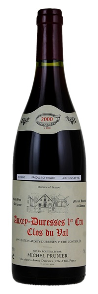 2000 Michel Prunier Auxey-Duresses Clos du Val, 750ml