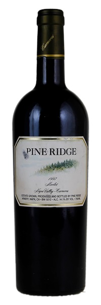 1997 Pine Ridge Carneros Merlot, 750ml