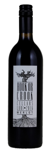 2016 Hook Or Crook Cellars Merlot (Screwcap), 750ml