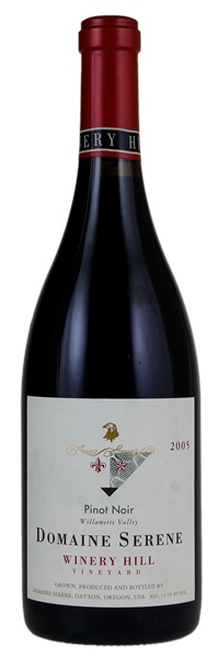 2005 Domaine Serene Winery Hill Vineyard Pinot Noir, 750ml