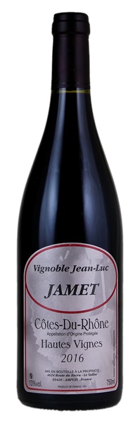2016 Jean-Luc Jamet Côtes du Rhône Hautes Vignes, 750ml