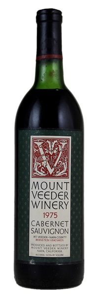 1975 Mount Veeder Bernstein Vineyards Cabernet Sauvignon, 750ml