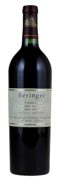 1990 Beringer Chabot Vineyard Cabernet Sauvignon, 750ml