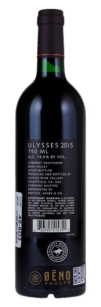 2015 Ulysses Cabernet Sauvignon, 750ml