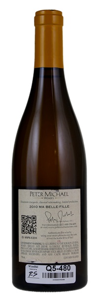 2010 Peter Michael Ma Belle Fille Chardonnay, 750ml