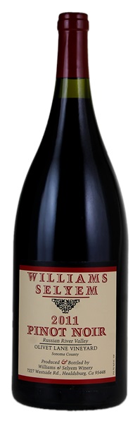 2011 Williams Selyem Olivet Lane Vineyard Pinot Noir, 1.5ltr