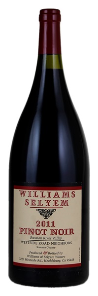 2011 Williams Selyem Westside Road Neighbors Pinot Noir, 1.5ltr