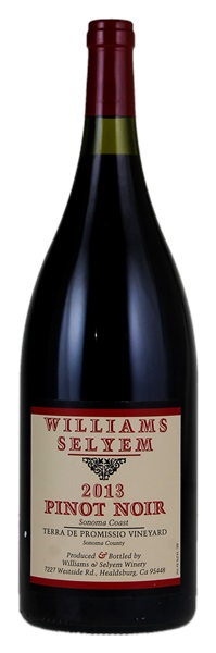 2013 Williams Selyem Terra de Promissio Vineyard Pinot Noir, 1.5ltr