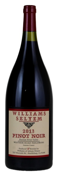 2013 Williams Selyem Westside Road Neighbors Pinot Noir, 1.5ltr
