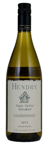 2013 Hendry Unoaked Chardonnay (Screwcap), 750ml