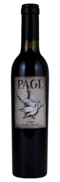 2000 Page Wine Cellars Red, 375ml