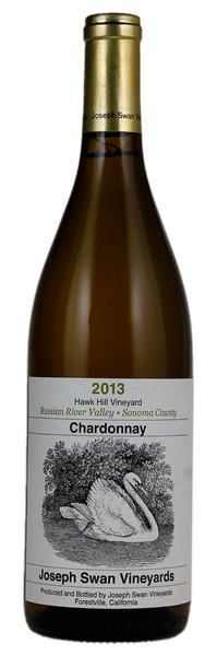 2013 Joseph Swan Hawk Hill Vineyard Chardonnay, 750ml