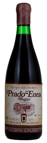 1970 Bodegas Muga Rioja Prado Enea Gran Reserva, 750ml