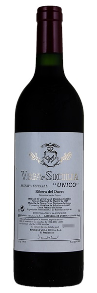 N.V. Vega Sicilia Unico Reserva Especial (2010 Bottling), 750ml