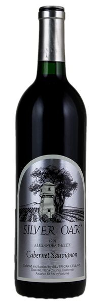 1991 Silver Oak Alexander Valley Cabernet Sauvignon, 750ml