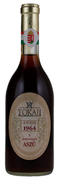1964 Tokaj Kereskedohaz Tokaji Aszu 5 Puttonyos, 500ml