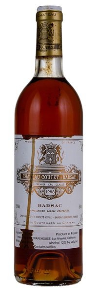 1988 Château Coutet, 750ml