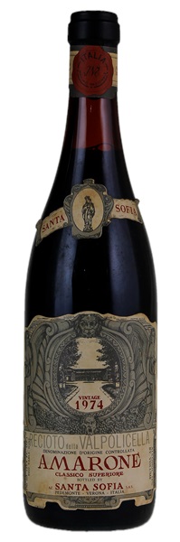 1974 Santa Sofia Amarone Recioto della Valpolicella Classico Superiore, 750ml