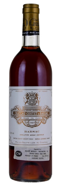 1989 Château Coutet, 750ml