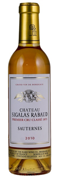 2010 Château Sigalas-Rabaud, 375ml