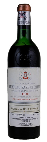 1961 Château Pape-Clement, 750ml