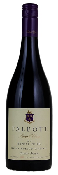 2017 Talbott Cuvée Sarah Case Sleepy Hollow Vineyard Pinot Noir (Screwcap), 750ml