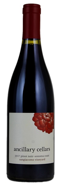 2017 Ancillary Cellars Sangiacomo Vineyard Pinot Noir, 750ml