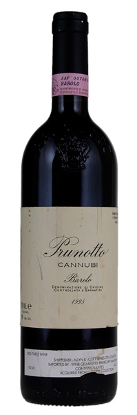 1995 Prunotto Barolo Cannubi, 750ml
