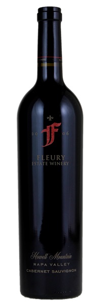 2006 Fleury Estate Winery Howell Mountain Cabernet Sauvignon, 750ml