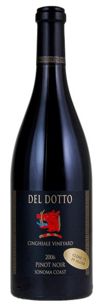2006 Del Dotto Cinghiale Vineyard Clone 777 FF Allier Pinot Noir, 750ml